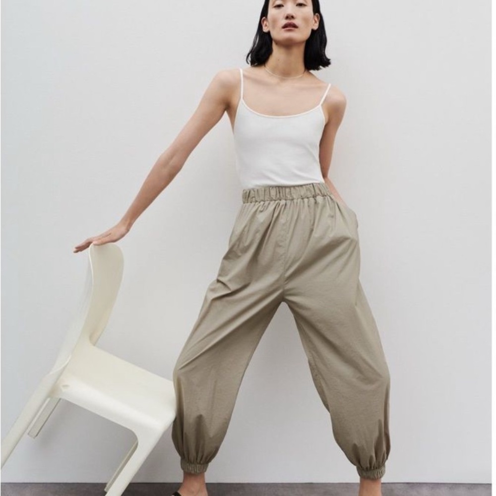 ZARA Combination Tank Moda Jogger Pant Jumpsuit‎ Grunge Revival Indie Sleaze Med - Picture 2 of 9